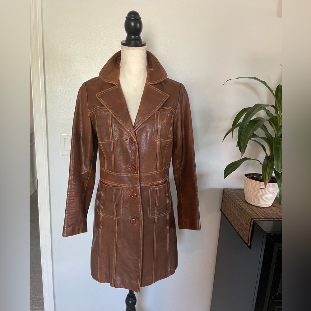 Vintage leather jacket